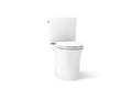 KOHLER K-28161-0 Veil Two-Piece Elongated Toilet With Skirted Trapway, 1.28 Gpf - White