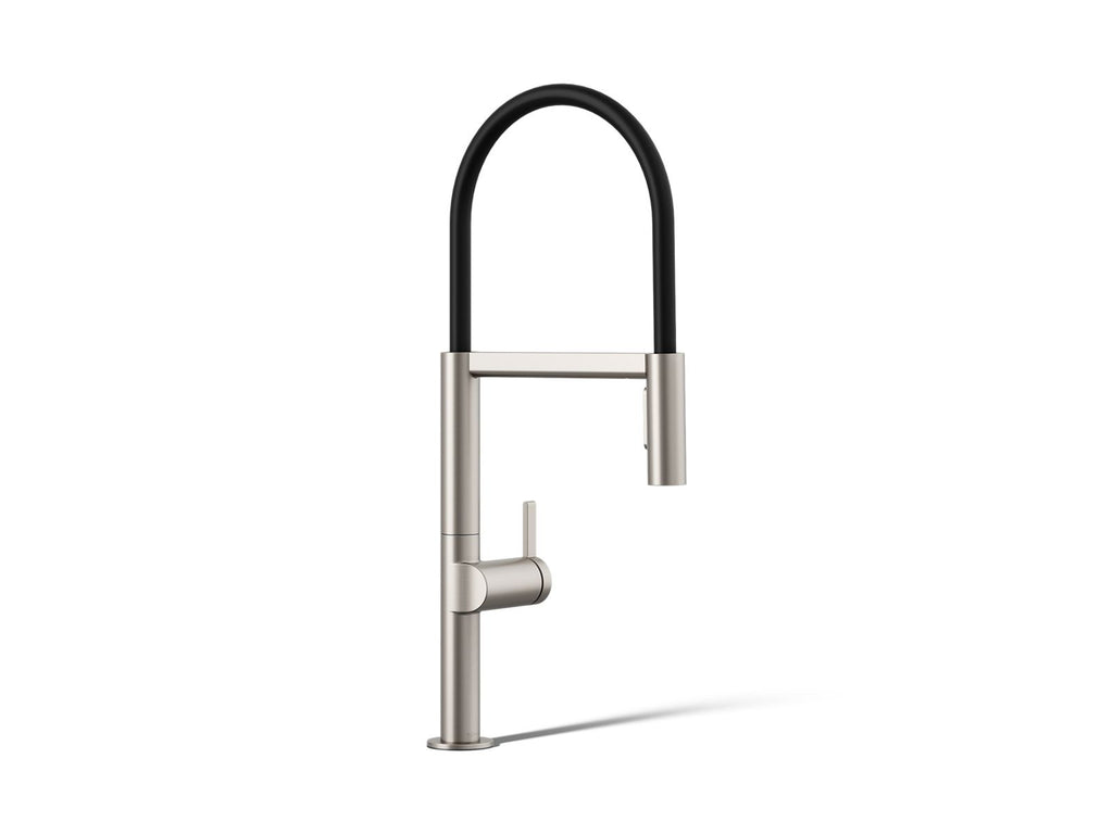 KOHLER K-28267-VS Components Semi-Professional Kitchen Sink Faucet With Two-Function Sprayhead - Vibrant Stainless