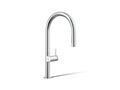 KOHLER K-28268-CP Components Pull-Down Kitchen Sink Faucet With Two-Function Sprayhead - Polished Chrome