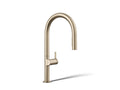 KOHLER K-28270-RT2-BV Components Touchless Pull-Down Kitchen Sink Faucet With Two-Function Sprayhead - Vibrant Brushed Bronze
