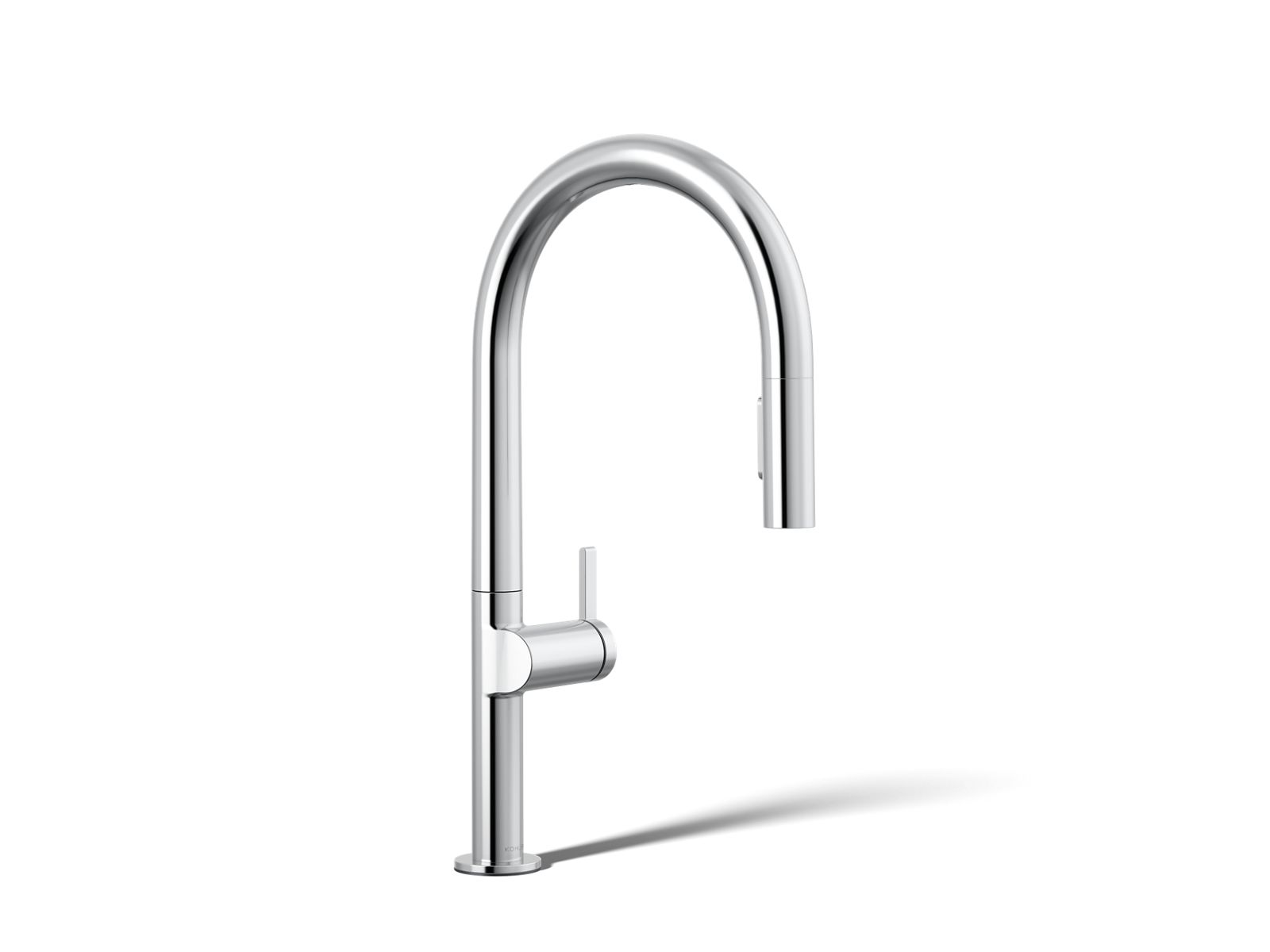 KOHLER K-28270-RT2-CP Components Touchless pull-down kitchen sink faucet with two-function sprayhead - Polished Chrome