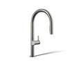 KOHLER K-28270-RT2-TT Components Touchless Pull-Down Kitchen Sink Faucet With Two-Function Sprayhead - Vibrant Titanium