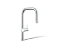 KOHLER K-28271-RT2-CP Components Touchless Pull-Down Kitchen Sink Faucet With Two-Function Sprayhead - Polished Chrome