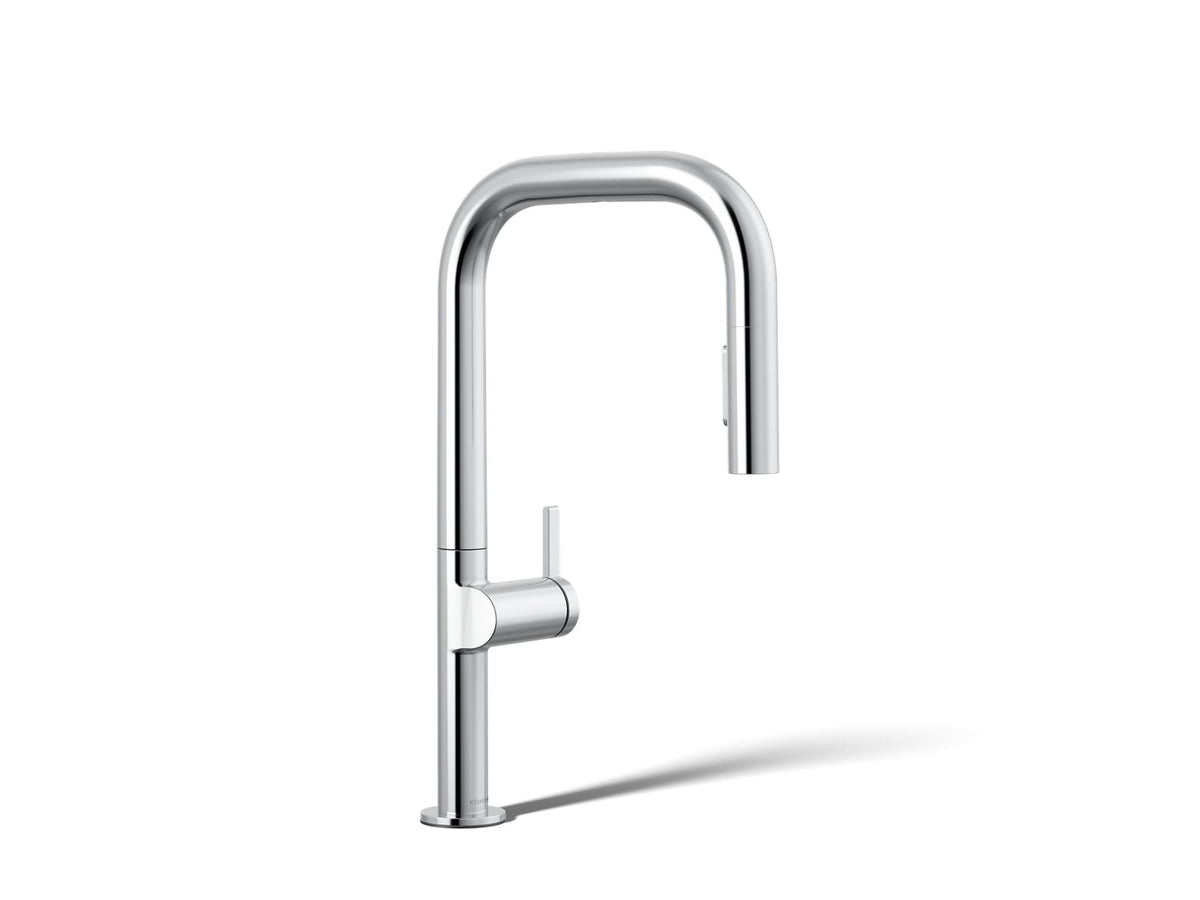 KOHLER K-28271-RT2-CP Components Touchless Pull-Down Kitchen Sink Faucet With Two-Function Sprayhead - Polished Chrome