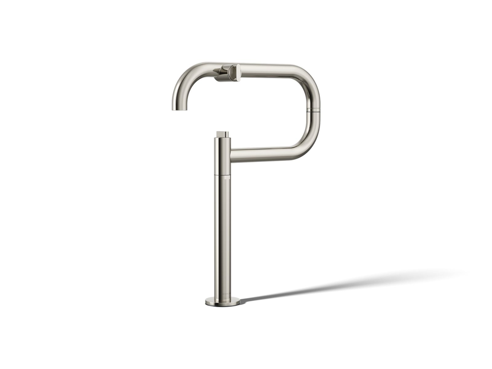 KOHLER K-28275-SN Components Deck-mount pot filler - Vibrant Polished Nickel