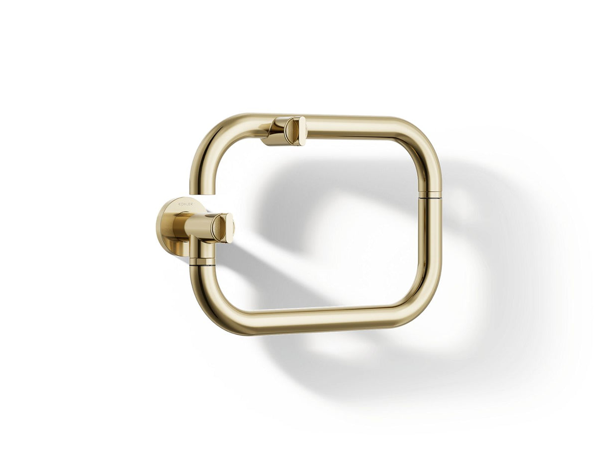 KOHLER K-28276-AF Components Wall-Mount Pot Filler - Vibrant French Gold