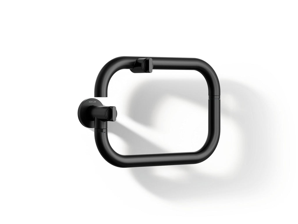 KOHLER K-28276-BL Components Wall-Mount Pot Filler - Matte Black