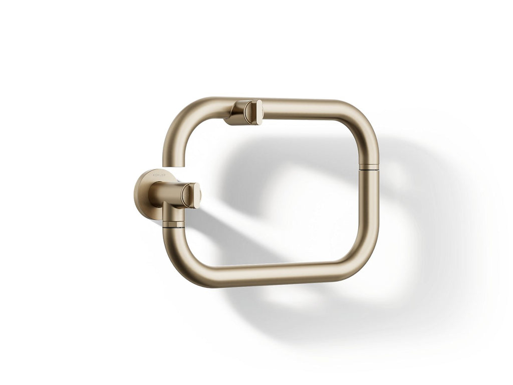 KOHLER K-28276-BV Components Wall-Mount Pot Filler - Vibrant Brushed Bronze