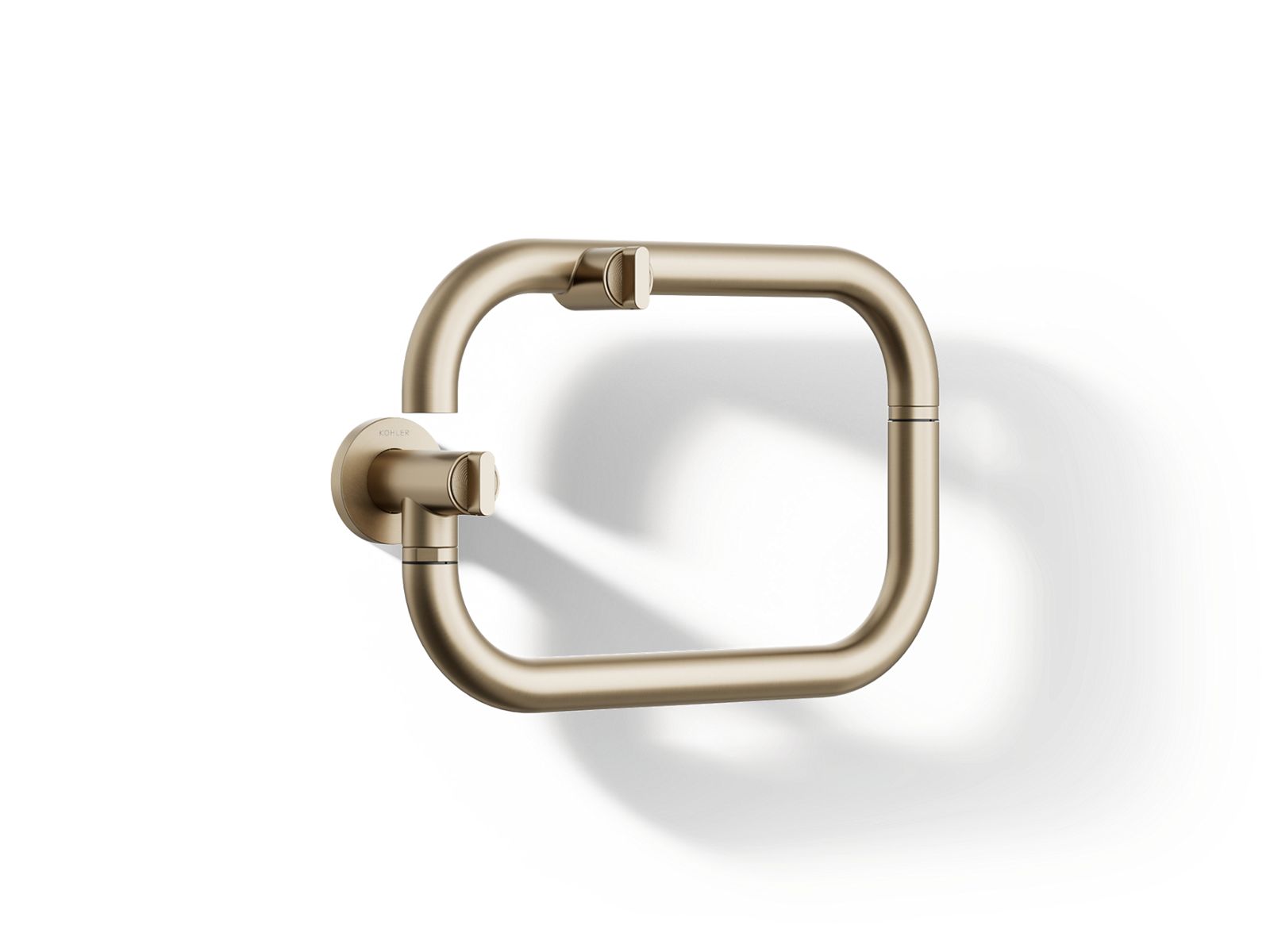 KOHLER K-28276-BV Components Wall-Mount Pot Filler - Vibrant Brushed Bronze