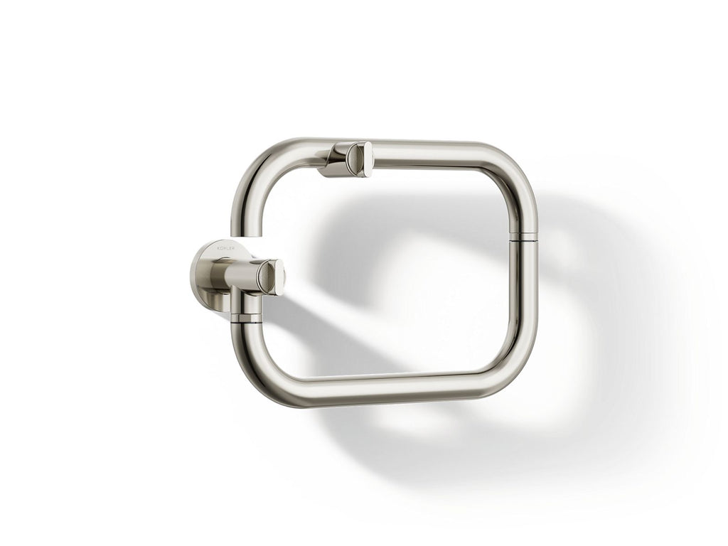 KOHLER K-28276-SN Components Wall-Mount Pot Filler - Vibrant Polished Nickel
