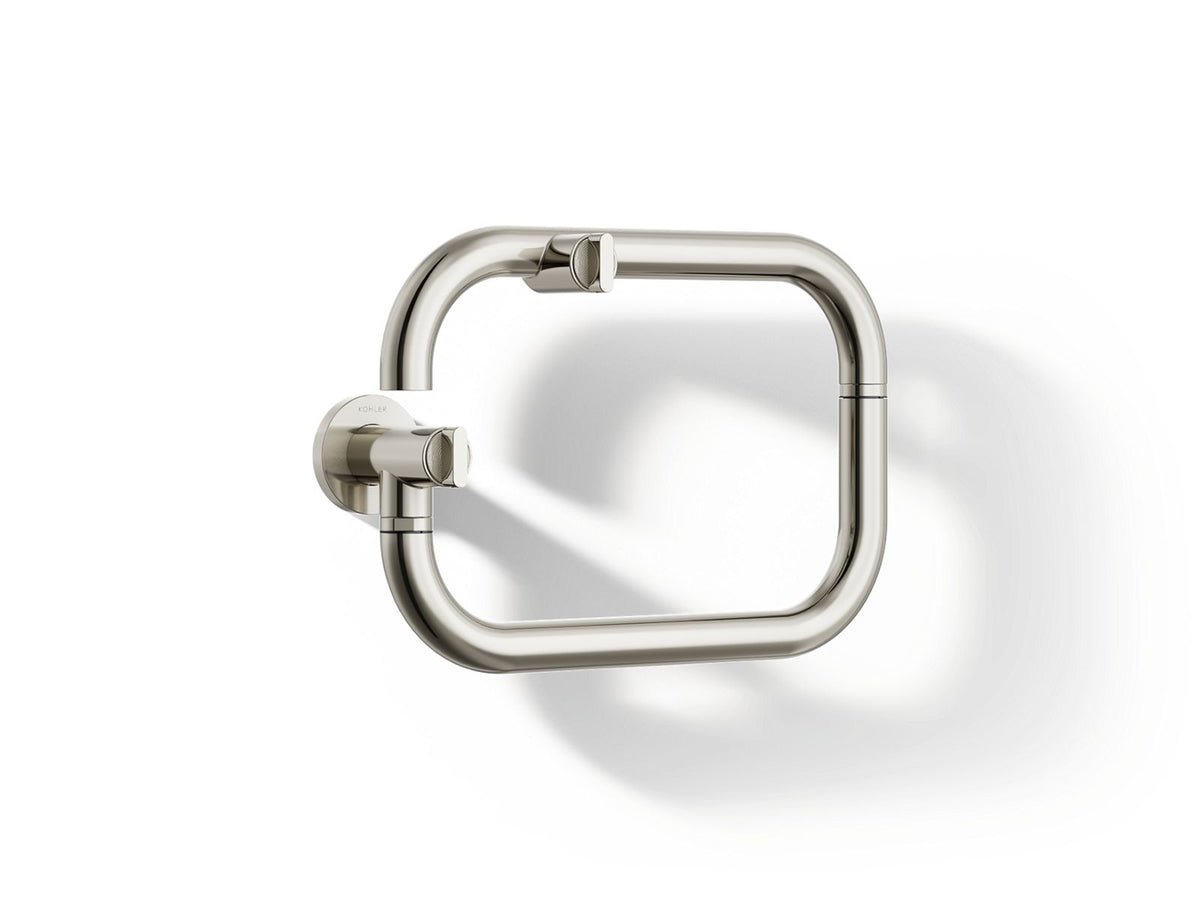 KOHLER K-28276-SN Components Wall-Mount Pot Filler - Vibrant Polished Nickel