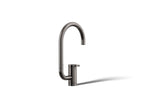 KOHLER K-28277-TT Components Single-Handle Bar Sink Faucet With Two-Function Extended-Reach Spout - Vibrant Titanium