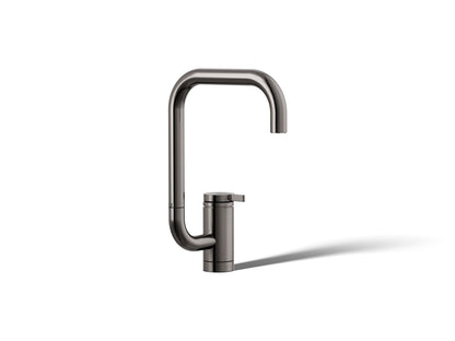 KOHLER K-28290-TT Components Single-handle bar sink faucet with two-function extended-reach spout - Vibrant Titanium