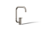KOHLER K-28290-VS Components Single-Handle Bar Sink Faucet With Two-Function Extended-Reach Spout - Vibrant Stainless