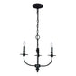 ELK SHOWROOM 283-OB Hartford 18'' Wide 3-Light Chandelier - Oil Rubbed Bronze