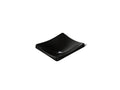 KOHLER K-2833-7 Demilav 18-1/4" Rectangular Vessel Bathroom Sink, No Overflow - Black Black
