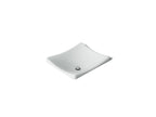 KOHLER K-2833-95 Demilav 18-1/4" Rectangular Vessel Bathroom Sink, No Overflow - Ice Grey