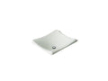 KOHLER K-2833-FF Demilav 18-1/4" Rectangular Vessel Bathroom Sink, No Overflow - Sea Salt