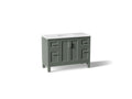 KOHLER K-28383-ASB-UMG Quo 48" bathroom vanity cabinet with sink and quartz top - Umbral Green