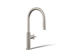 KOHLER K-28669-3-VS Billet Pull-Down Kitchen Sink Faucet With Two-Function Sprayhead - Vibrant Stainless