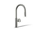 KOHLER K-28669-9-TT Billet Pull-Down Kitchen Sink Faucet With Two-Function Sprayhead - Vibrant Titanium