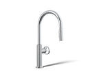 KOHLER K-28670-9RT2-CP Billet Touchless Pull-Down Kitchen Sink Faucet With Two-Function Sprayhead - Polished Chrome