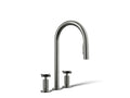 KOHLER K-28671-3-TT Billet Pull-Down Kitchen Sink Faucet With Two-Function Sprayhead - Vibrant Titanium