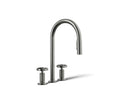 KOHLER K-28671-9-TT Billet Pull-Down Kitchen Sink Faucet With Two-Function Sprayhead - Vibrant Titanium