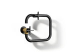 KOHLER K-28678-3-BMB Billet Wall-Mount Pot Filler - Matte Black With Brushed Moderne Brass