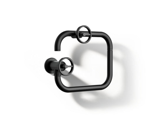 KOHLER K-28678-9-BL Billet Wall-mount pot filler - Matte Black