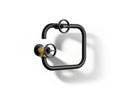 KOHLER K-28678-9-BMB Billet Wall-Mount Pot Filler - Matte Black With Brushed Moderne Brass