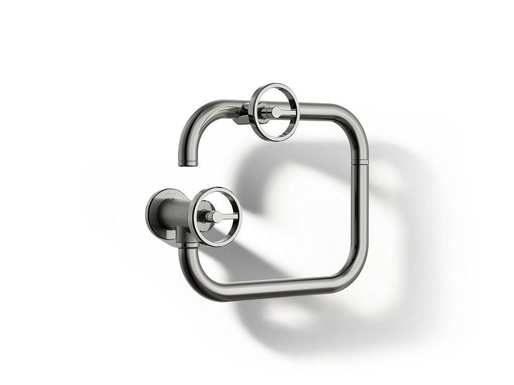 KOHLER K-28678-9-TT Billet Wall-Mount Pot Filler - Vibrant Titanium