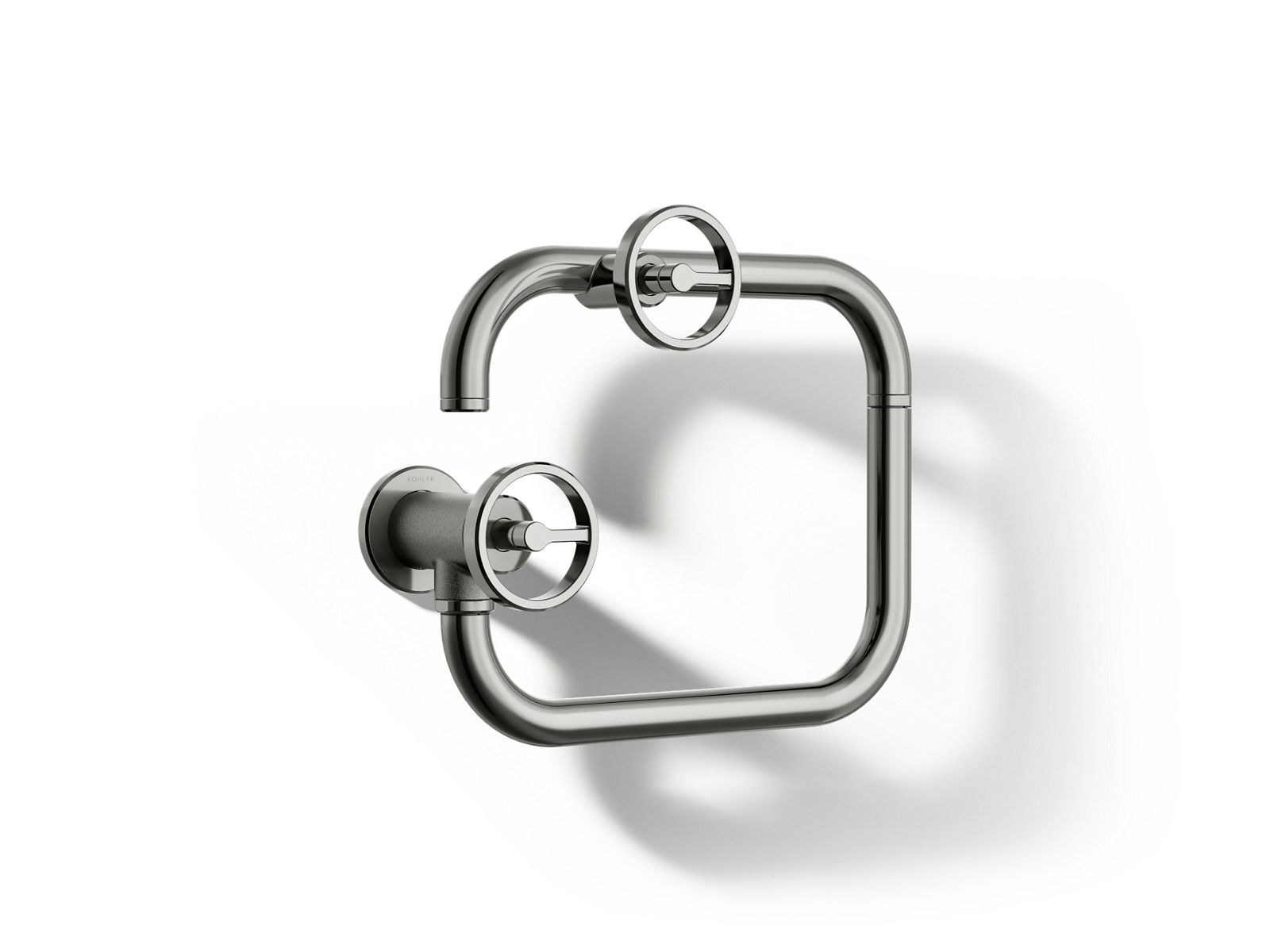 KOHLER K-28678-9-TT Billet Wall-Mount Pot Filler - Vibrant Titanium