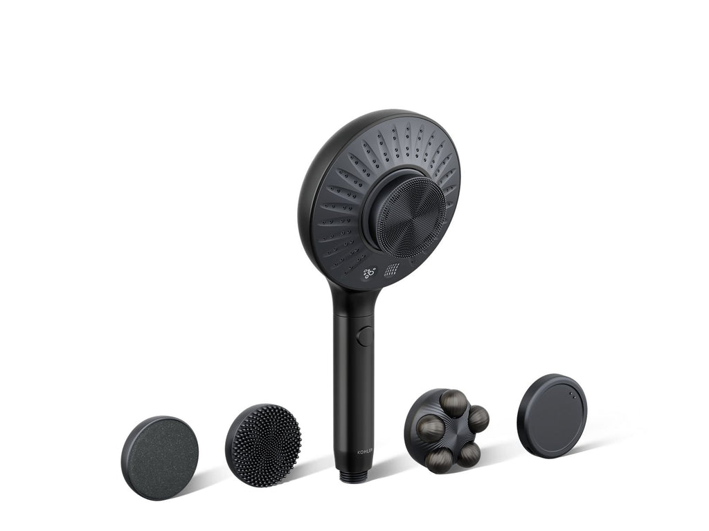KOHLER K-28682-Y-BL Spaviva Two-Function Handshower With All-In-One Cleansing Device, 2.5 Gpm - Matte Black