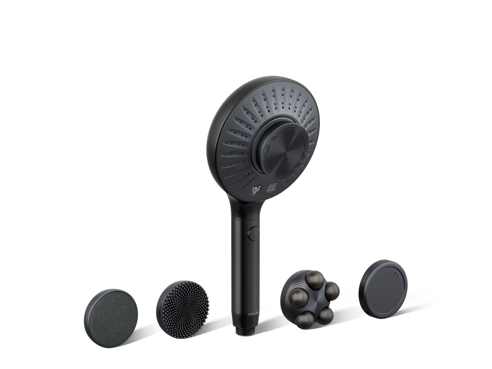 KOHLER K-28682-Y-BL Spaviva Two-Function Handshower With All-In-One Cleansing Device, 2.5 Gpm - Matte Black