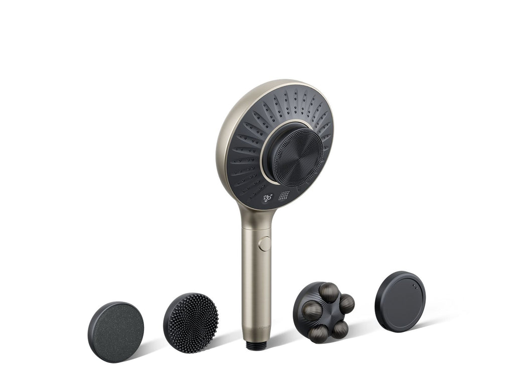 KOHLER K-28682-Y-BN Spaviva Two-Function Handshower With All-In-One Cleansing Device, 2.5 Gpm - Vibrant Brushed Nickel