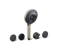 KOHLER K-28682-Y-BN Spaviva Two-Function Handshower With All-In-One Cleansing Device, 2.5 Gpm - Vibrant Brushed Nickel