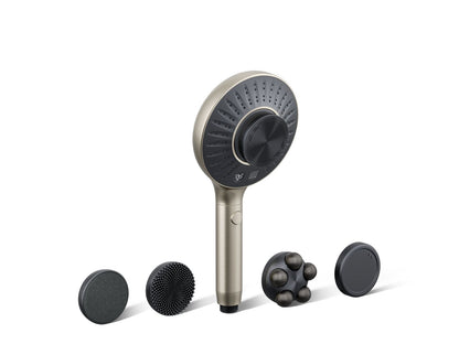 KOHLER K-28682-Y-BN SpaViva Two-function handshower with all-in-one cleansing device, 2.5 gpm - Vibrant Brushed Nickel