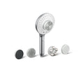 KOHLER K-28682-Y-CP Spaviva Two-Function Handshower With All-In-One Cleansing Device, 2.5 Gpm - Polished Chrome