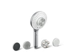 KOHLER K-28682-Y-CP Spaviva Two-Function Handshower With All-In-One Cleansing Device, 2.5 Gpm - Polished Chrome