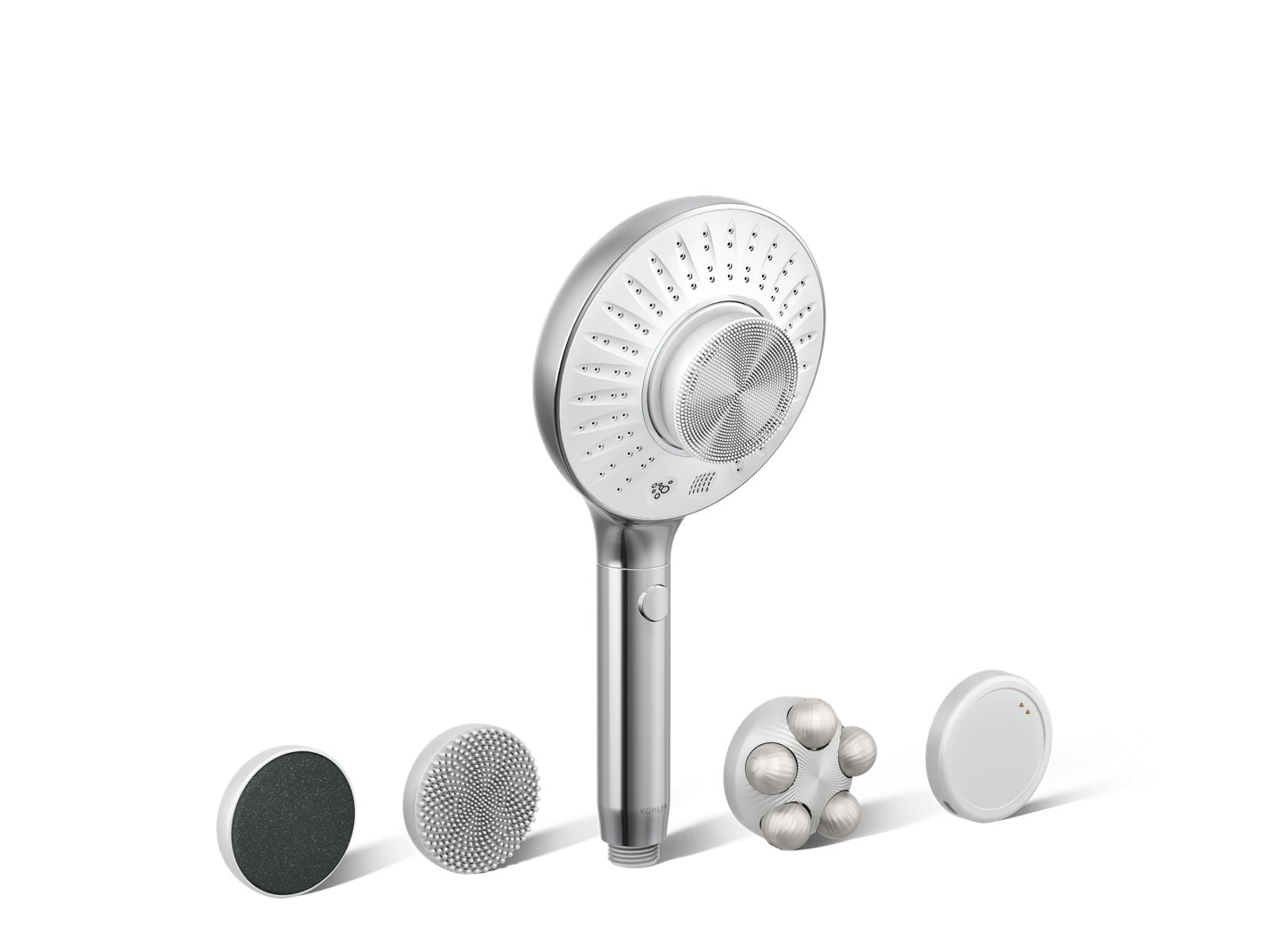 KOHLER K-28682-Y-CP Spaviva Two-Function Handshower With All-In-One Cleansing Device, 2.5 Gpm - Polished Chrome