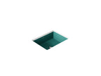 KOHLER K-2882-17 Verticyl 19-3/4" Rectangular Undermount Bathroom Sink - Teal