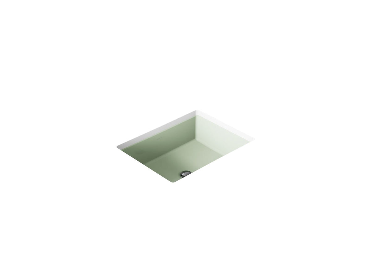 KOHLER K-2882-42 Verticyl 19-3/4" Rectangular Undermount Bathroom Sink - Aspen Green