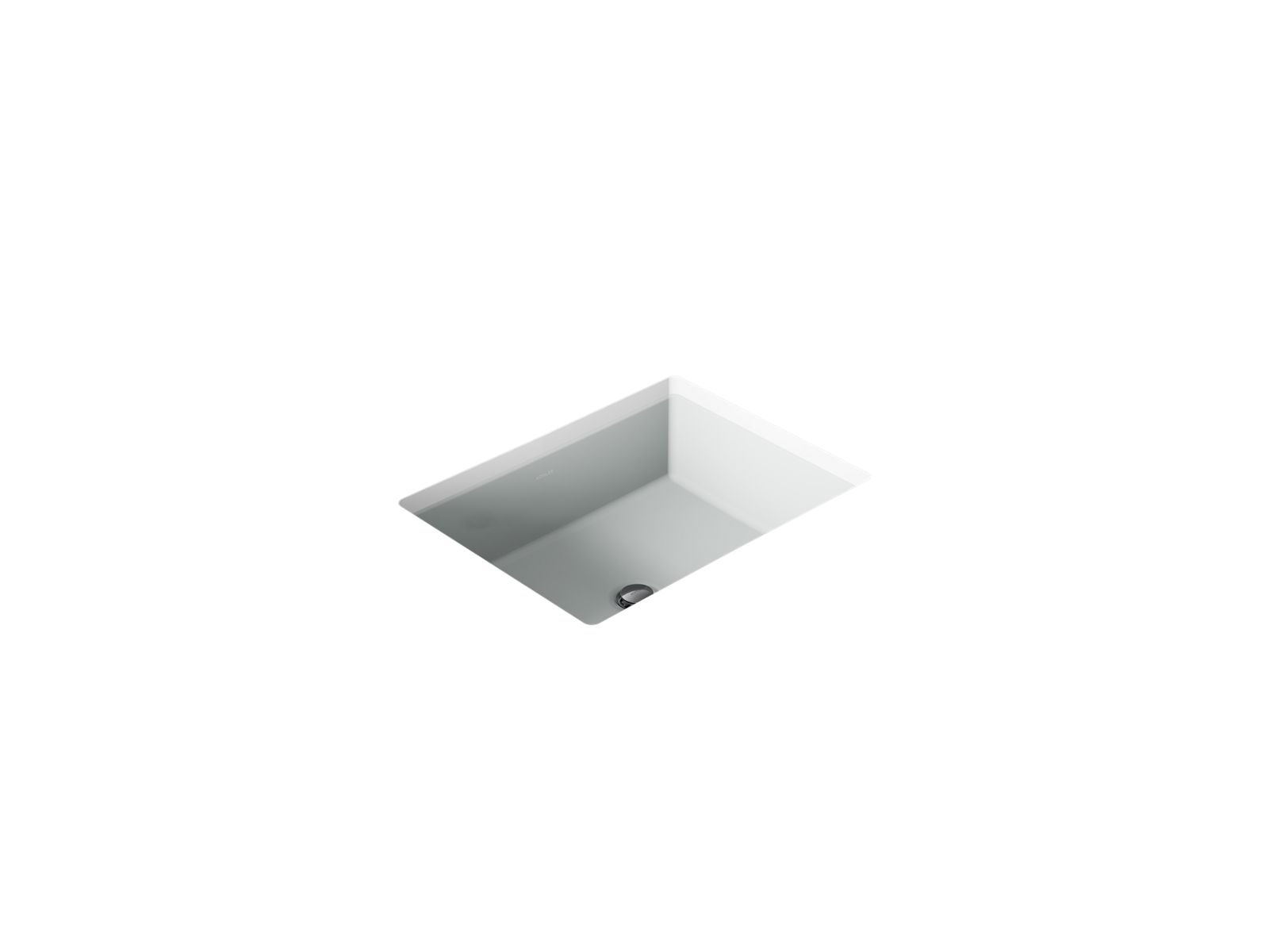 KOHLER K-2882-95 Verticyl 19-3/4" Rectangular Undermount Bathroom Sink - Ice Grey