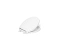 KOHLER K-29031-0 Drift Tab Readylatch Quiet-Close Round-Front Toilet Seat - White