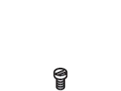 KOHLER Screw 10-24 X .375 - Polished Chrome, K-29076-CP