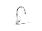KOHLER K-29107-CP Bellera Single-Handle Bar Sink Faucet - Polished Chrome