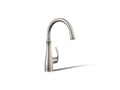 KOHLER K-29107-VS Bellera Single-Handle Bar Sink Faucet - Vibrant Stainless