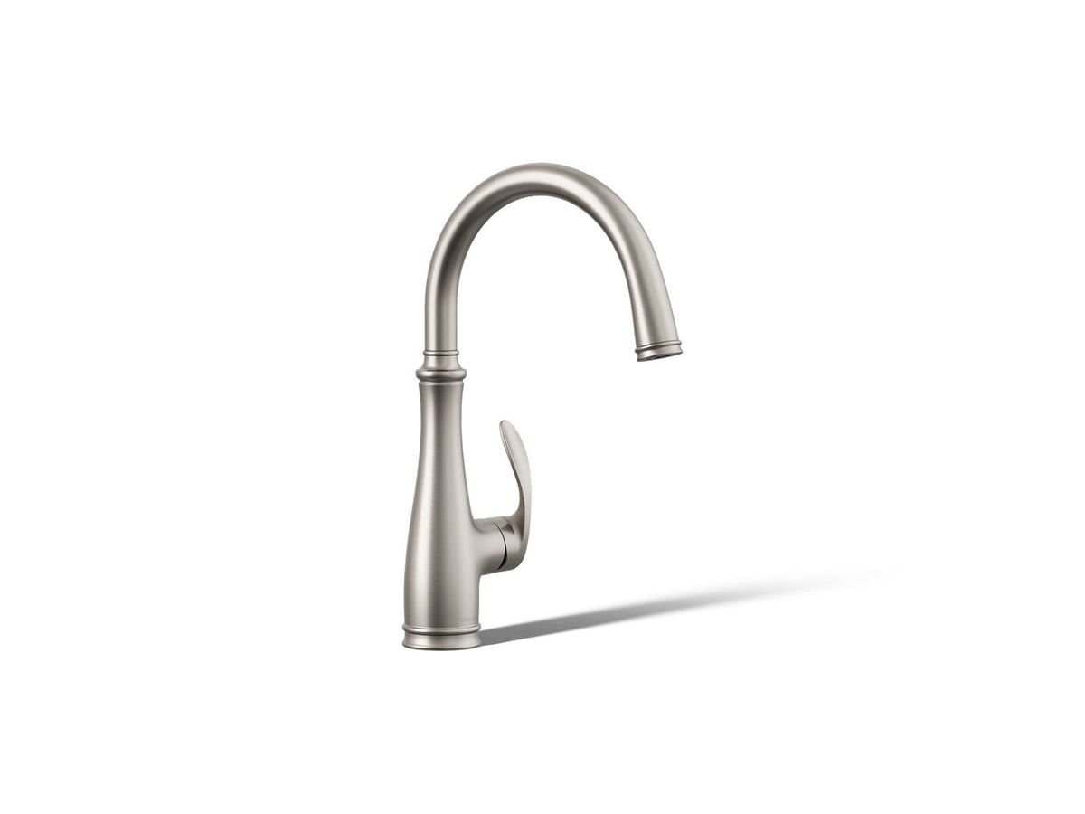 KOHLER K-29107-VS Bellera Single-Handle Bar Sink Faucet - Vibrant Stainless