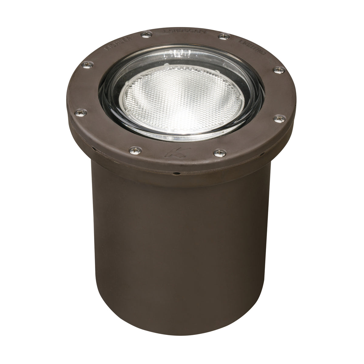 KICHLER 15268AZ Small In-Ground Par20/Par30 Well Light Architectural Bronze
